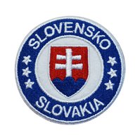 Nášivka kruh Slovensko Slovakia modrá